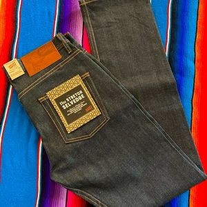 NAKED & FAMOUS 11OZ mens selvedge stretch denim
